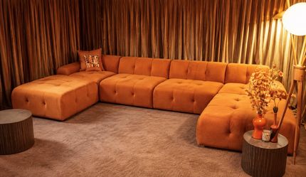 New Orange Couch