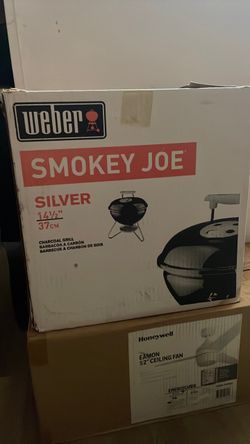 Weber Smokey Joe Silver Charcoal Grill 14.5"