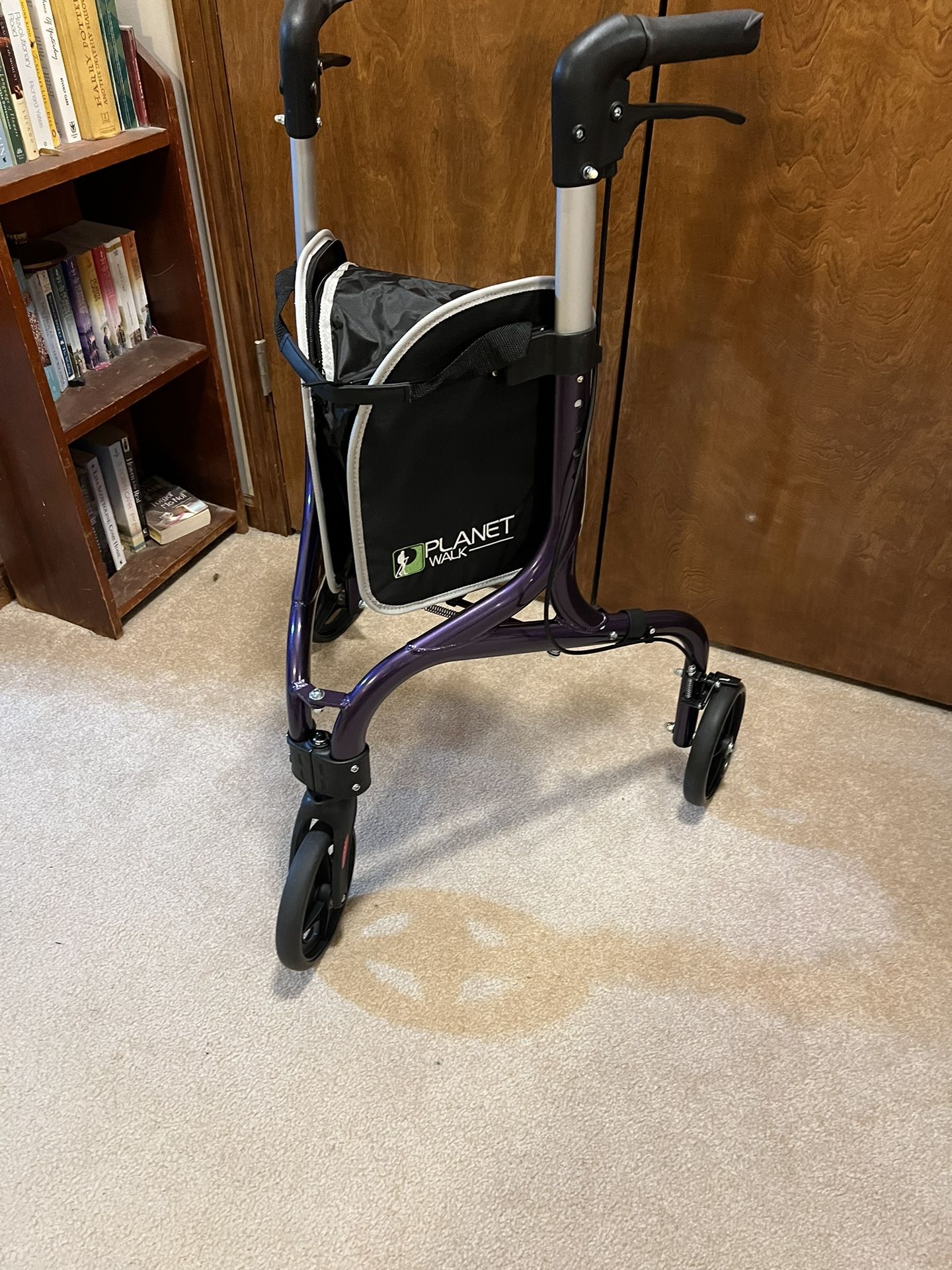 Planetwalk Premium 3 Wheel Rollator Walker