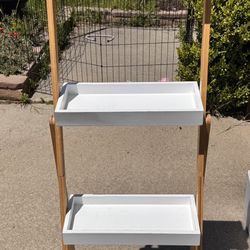 Wooden Ladder Shelf