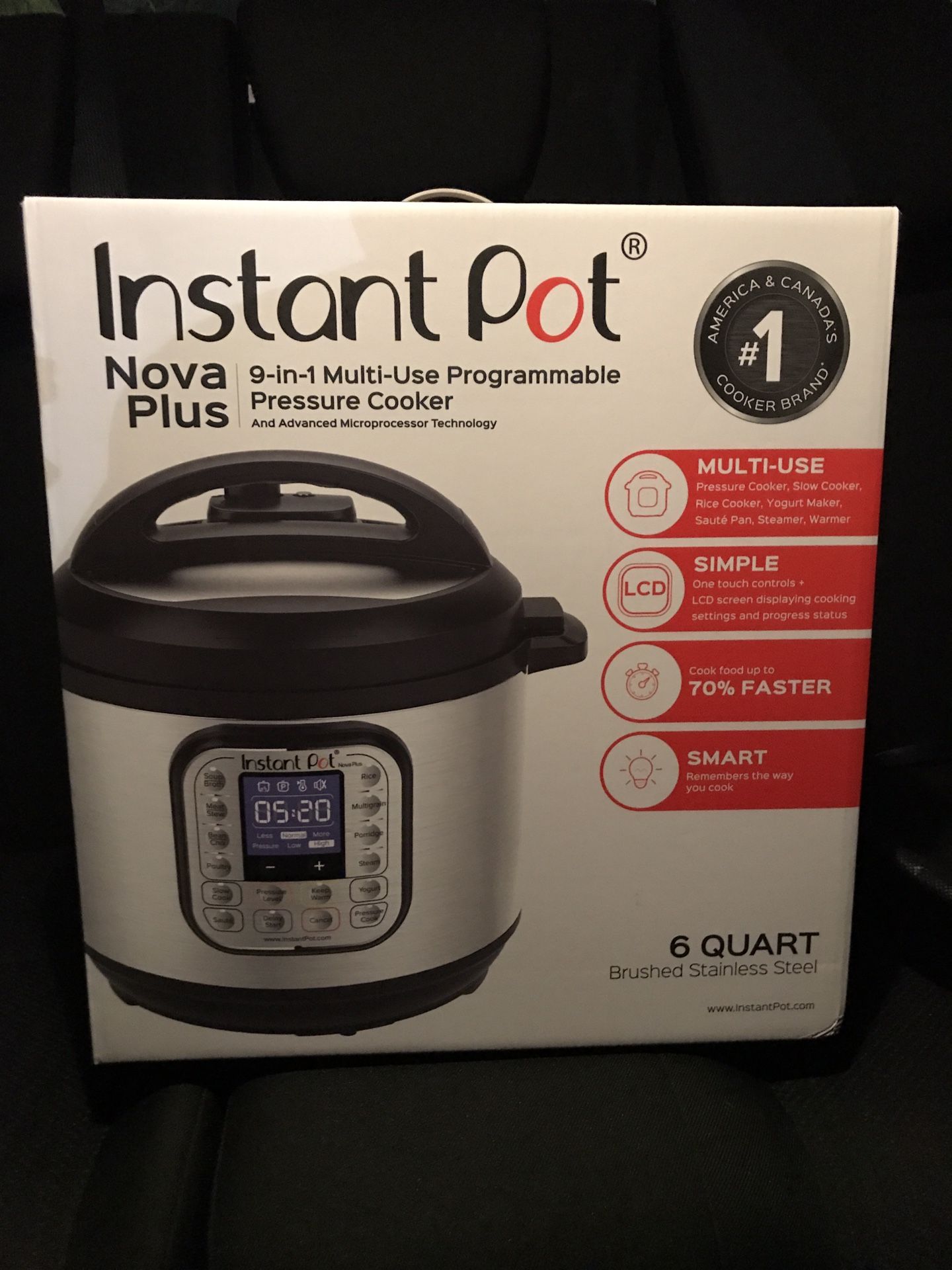 Instant Pot 6 Quarts (never been opened! Brand new)