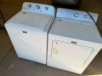 Maytag washer and gas dryer