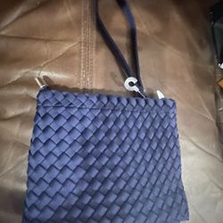 Beautiful Navy Blue Wrislet Purse