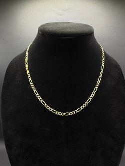 14K Gold Figaro Chain