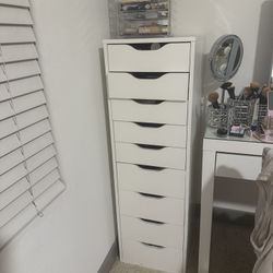White Dresser 9 Drawers