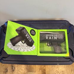 NPW Make It Rain Money Maker Cash Gun w/ Fake $100 Bills – Open Box