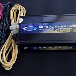 DC to AC Power inverter DC 12v to AC 120V
