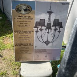 Hampton Bay Charleston 5 Light Chandelier