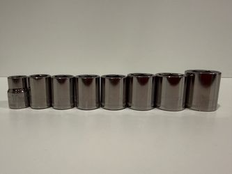 Craftsman 1/2” Drive Metric Socket Set – 8 Piece