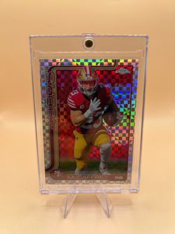 2025 Christian Mccaffrey topps chrome X-Fractor🔥