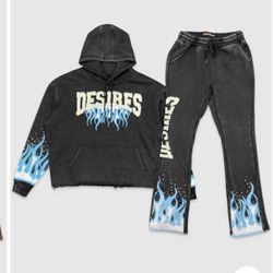 2 Piece Men Sweat Suit 