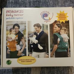 ERGObaby Green Organic Baby Carrier + Infant Insert