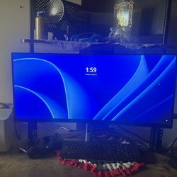 A Pc Monitor 34 Inch Everything Works No Problems