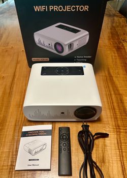 1080P Home Theater Projector - WiFi & Bluetooth
