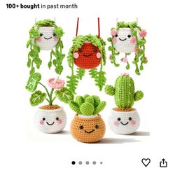 Crochet Kit for Beginners – DIY Plant Yarn Craft Kit