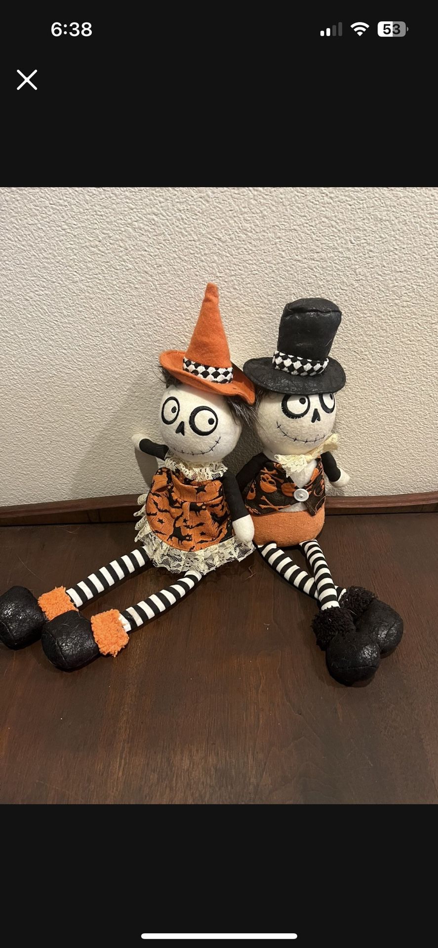 Halloween Skeleton Couple