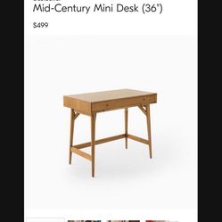 West Elm Mini Desk 
