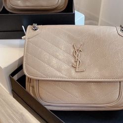 New! YSL Genuine Leather Bag 