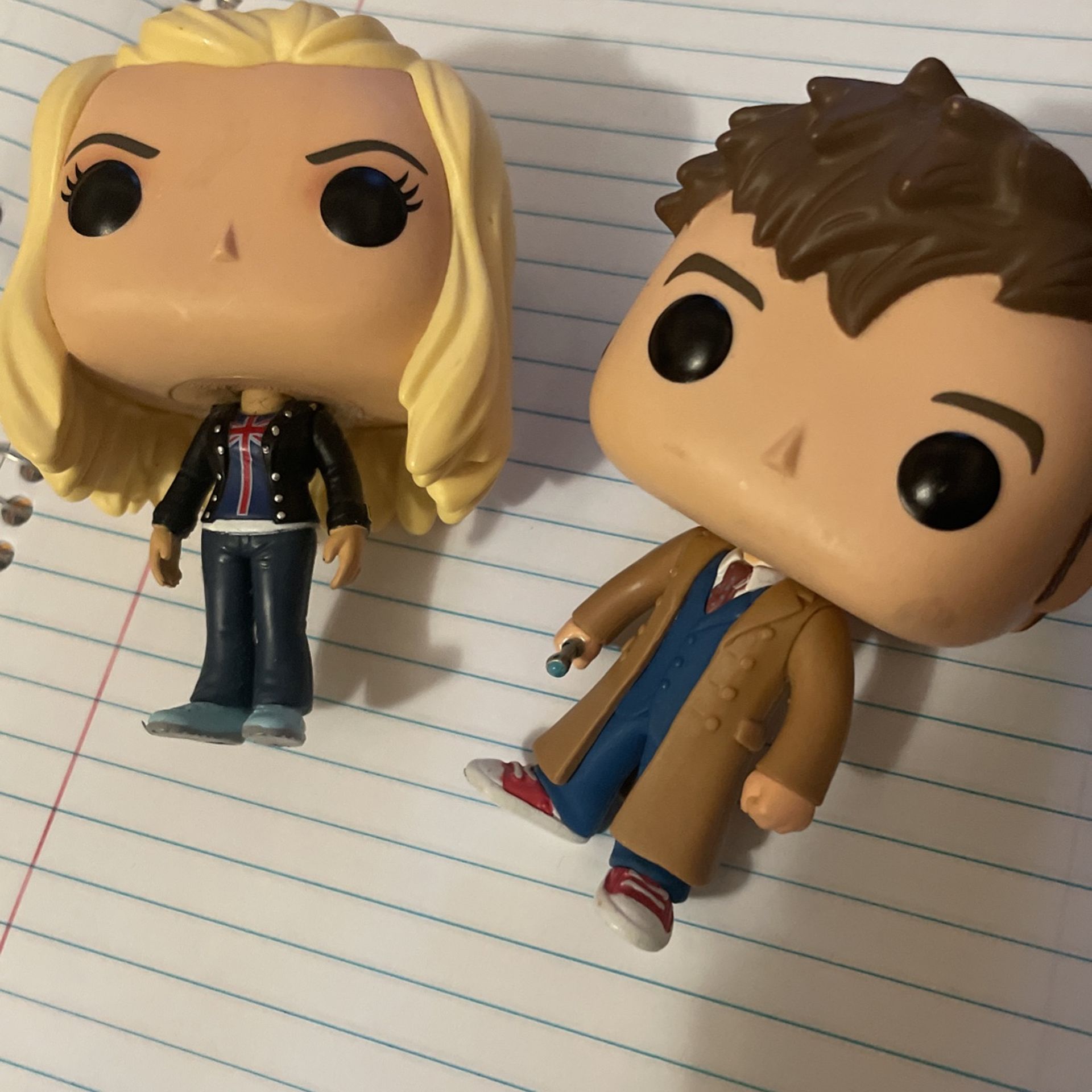 The Doctor And Rose Funko Pops