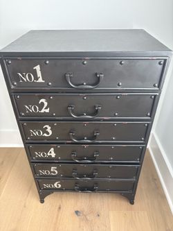 World Market Industrial 6-Drawer Chest