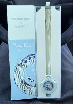 Swatch x Audemars Piguet AP Bioceramic Royal Pop Blaue Acht