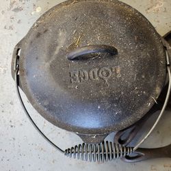 Old Iron Pot And Pans