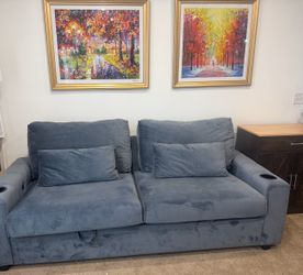 Couch with storage