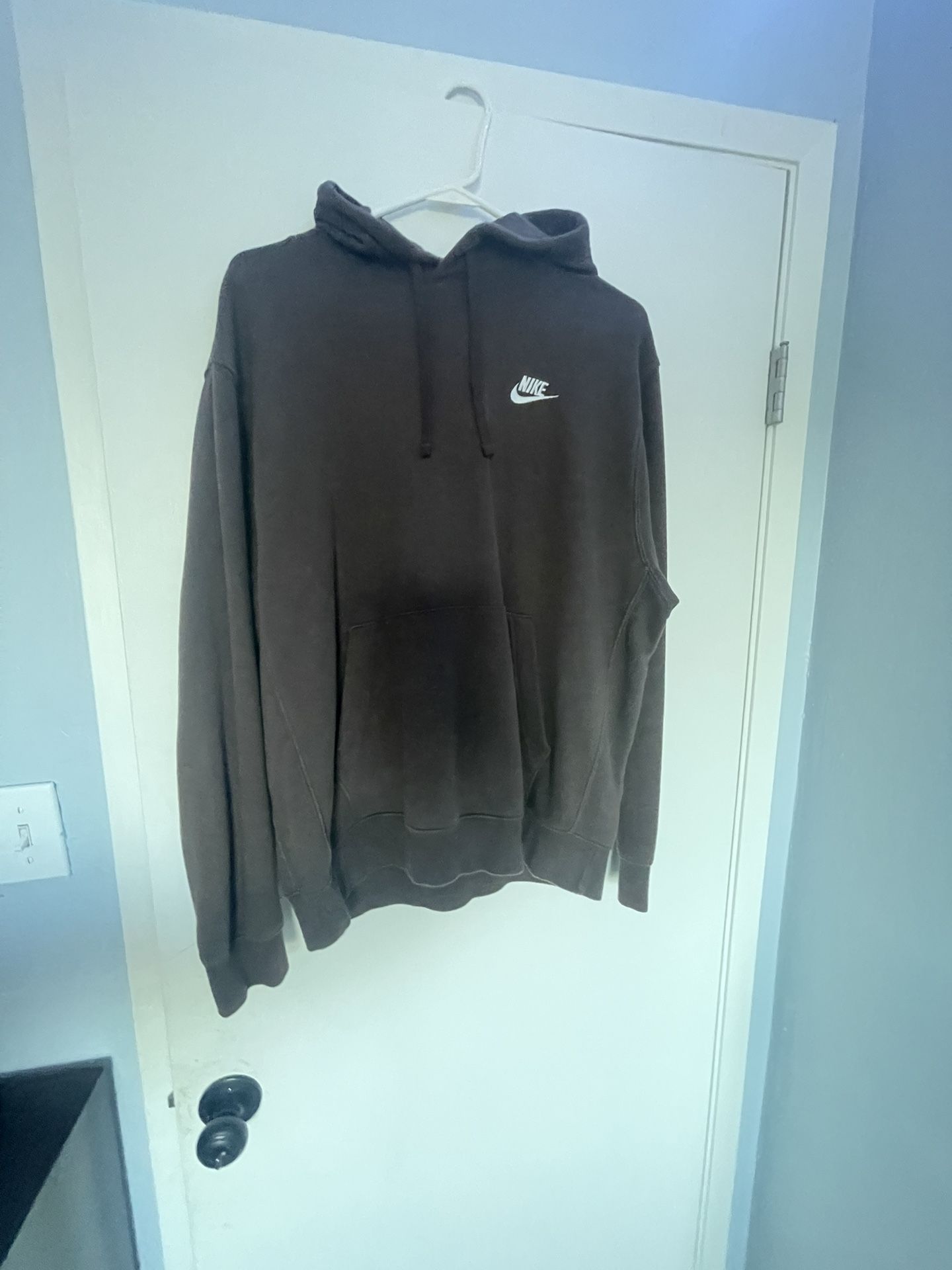 Large Brown Nike Hoodie