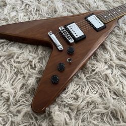 Vintage 1970s Harmony Marquis Flying V Electric Guitar