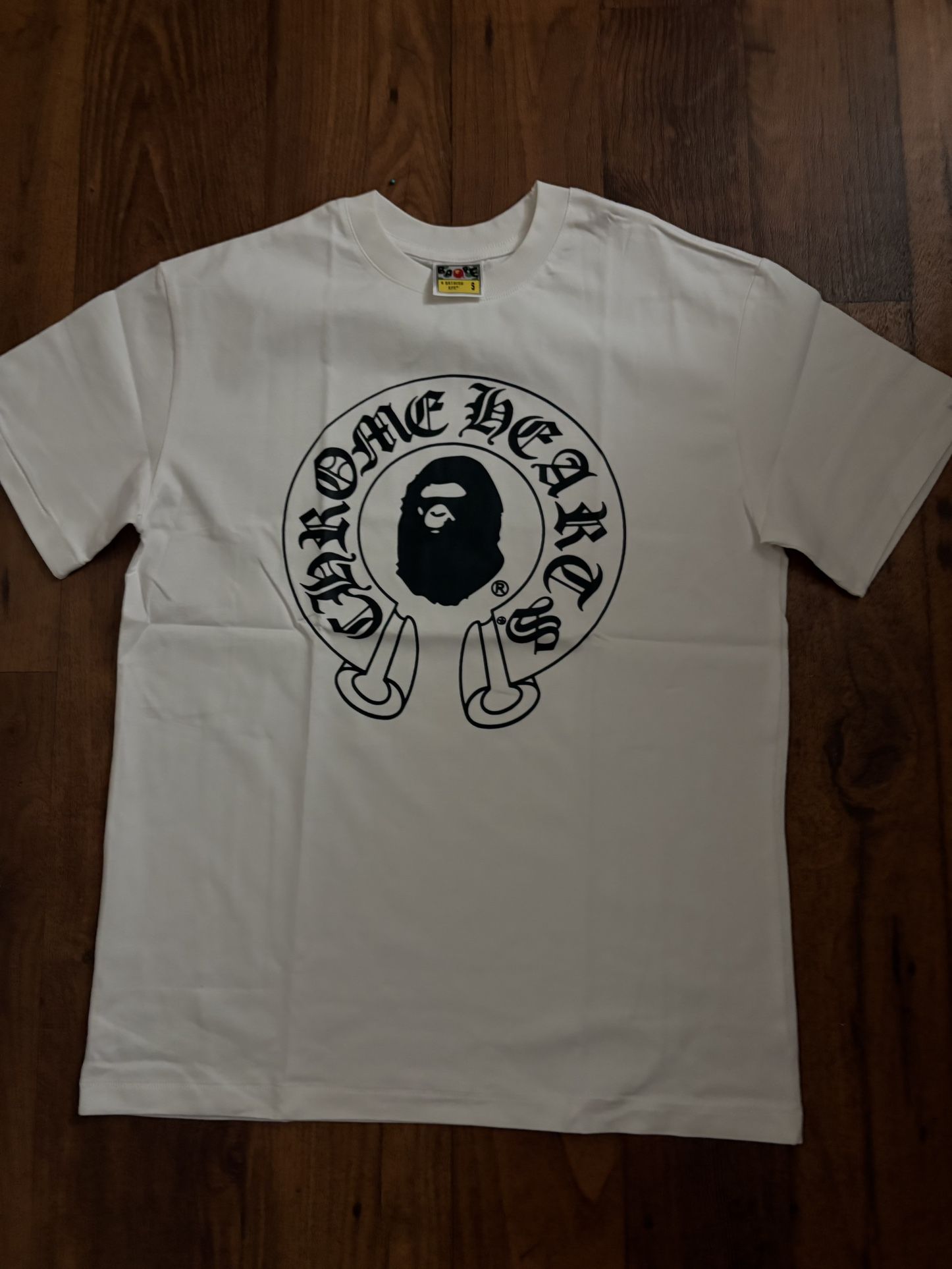Chrome White Bape Shirts