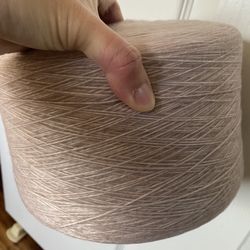 Soft Cone Yarn Light Pink Mix 1620 gram 3LB 9oz #8