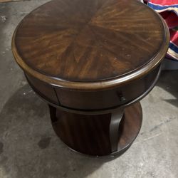Side Table With Drawer
