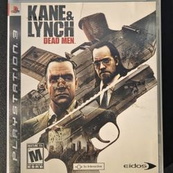 PS3 Video Game- Kane & Lynch- Dead Men