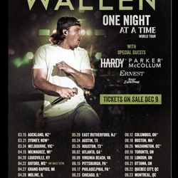 Morgan Wallen June 20th 5:30pm