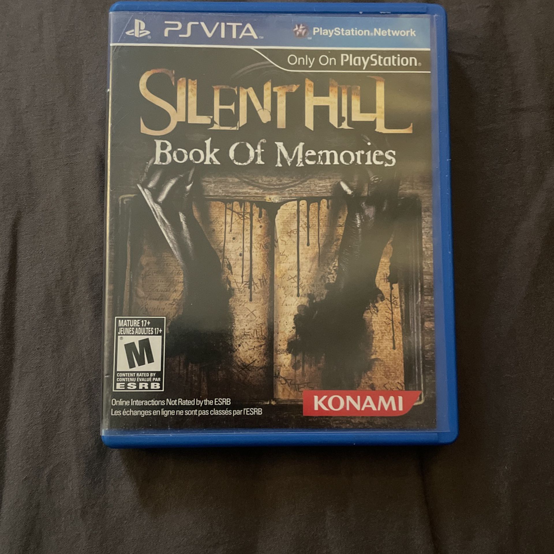 Silent Hill Book Of Memories PlayStation Vita Ps Vita Video Game