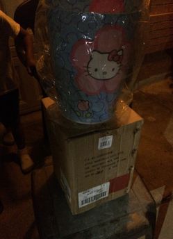 Hello Kitty waste baskets brand new in the box only $5 just in the