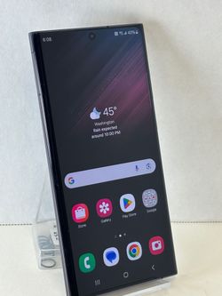 Samsung S22 Ultra 128GB Black, $49 Down Payment