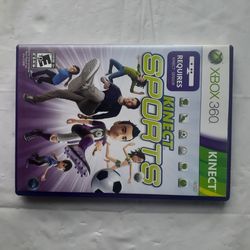Kinect Sports Xbox 360 Video Game Complete w/ Manual CIB Tested