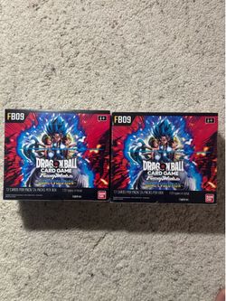 FB09 Dragon Ball Booster Box $600 Each (5 Available)