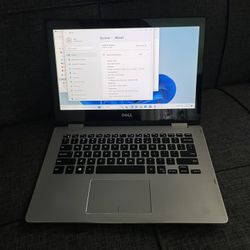 Dell Inspiron 13 7378 2-in-1 - i5-7200u 2.5GHz 8GB, 256GB SSD, 13.3" FHD Touch, Win 11 Tablet Laptop
