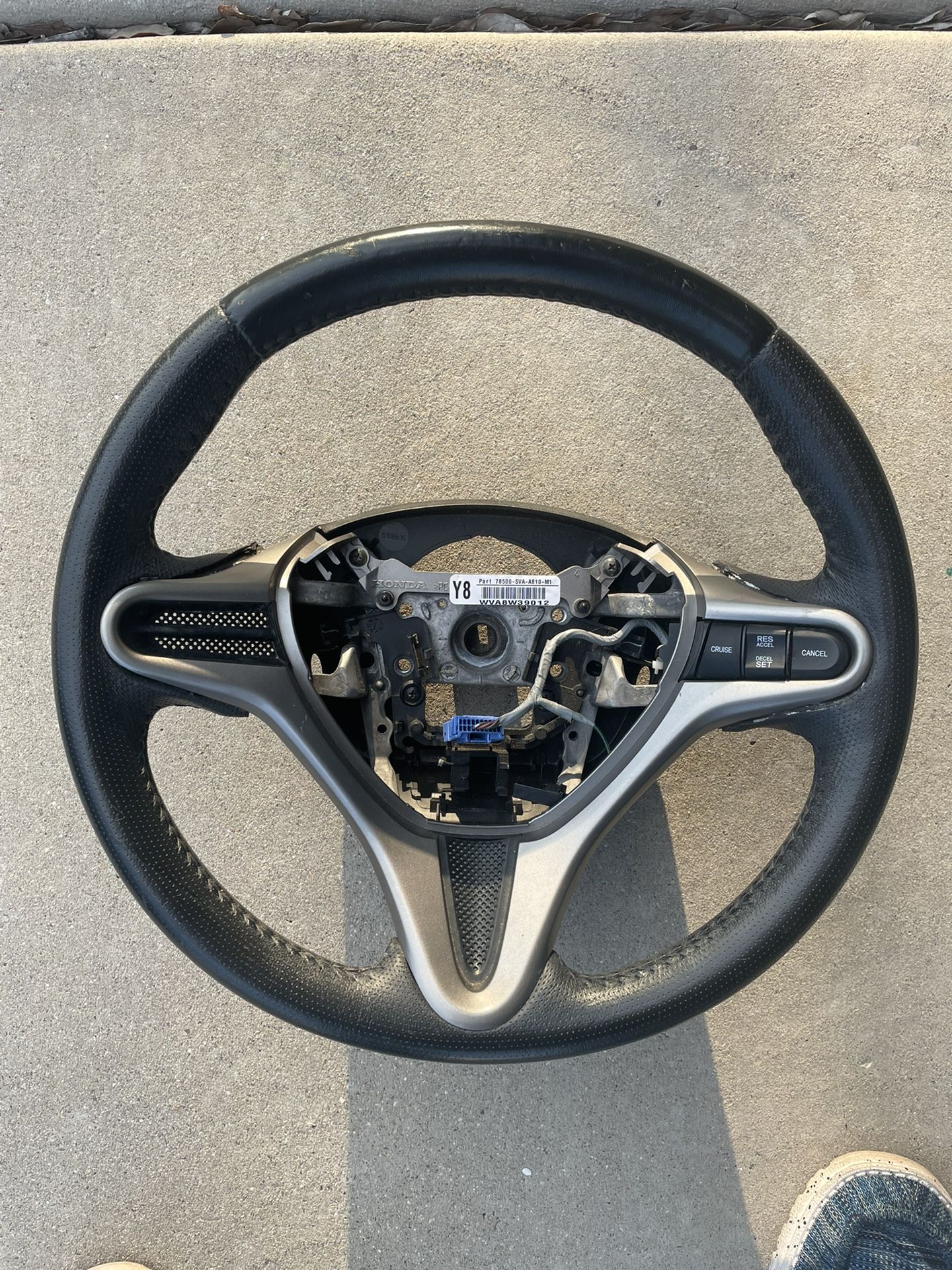 2008 Honda Civic Leather Steering Wheel