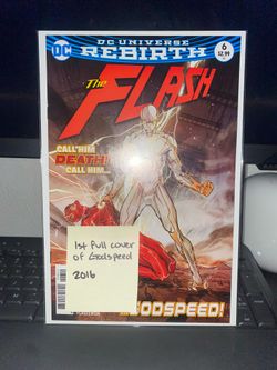 Flash #6 (2016) 1st Full Cover of Godspeed
