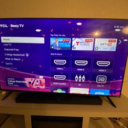TCL 55’ Roku TV