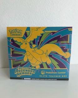Pokemon TCG - Ascended Heroes ETB Pokemon Center Exclusive