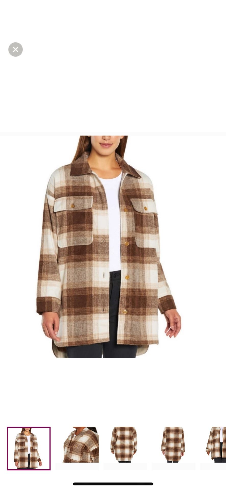Banana Republic Women’s Oversized Shirt Jacket