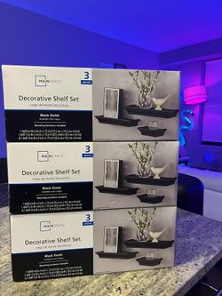 Decorative Shelf Sets (3 Boxes)