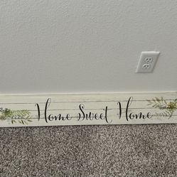 Home Decor Sign
