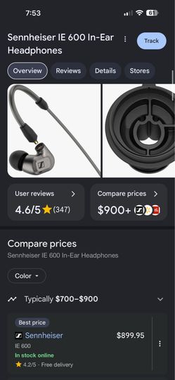 Sennheiser IE 600