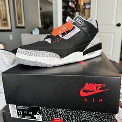 Jordan 3 Retro black Cement 2024