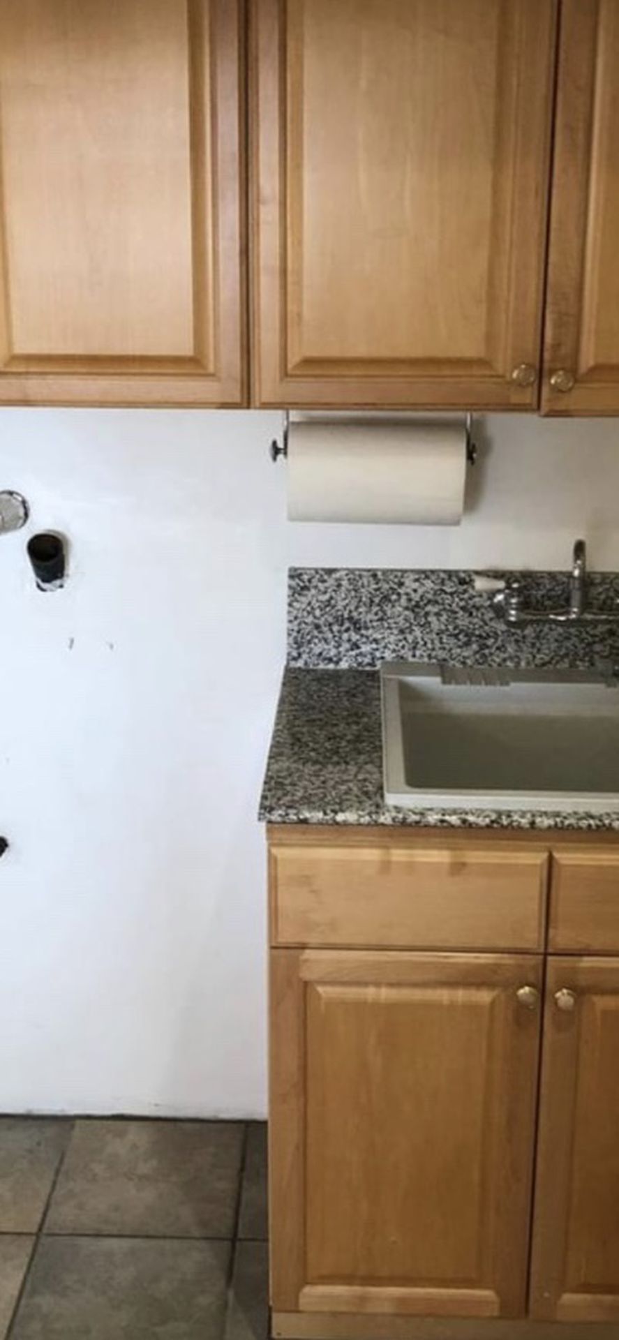 Laundry Room Cabinets w/sink and faucet